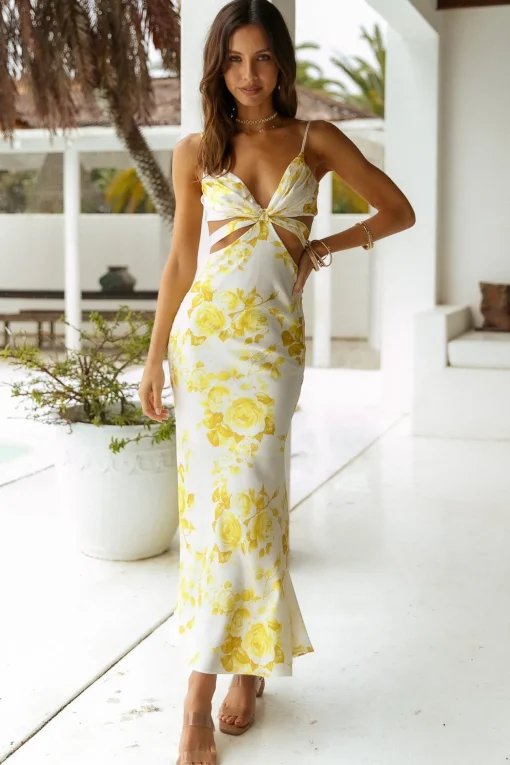 Opportunity Maxi Dress Yellow