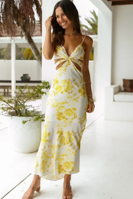 Opportunity Maxi Dress Yellow