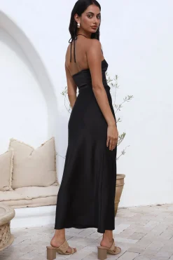 Paris Dreams Maxi Dress Black