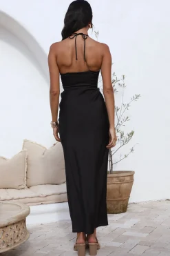 Paris Dreams Maxi Dress Black