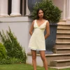 Picnic Perfect Mini Dress Yellow
