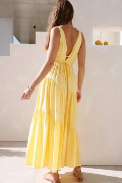 Pure Delights Maxi Dress Yellow