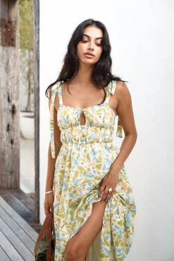 Rainforest Wander Maxi Dress Green