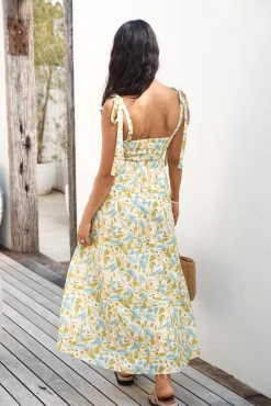 Rainforest Wander Maxi Dress Green