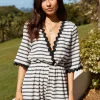 Reset and Recharge Romper Black