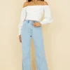 RIDERS BY LEE Hi Wide Leg Blue Essence