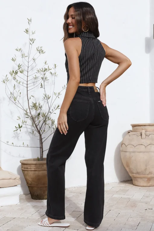 RIDERS BY LEE Hi Wide Leg Jean Vintage Black