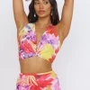 RUNAWAY THE LABEL Romance Top Pink