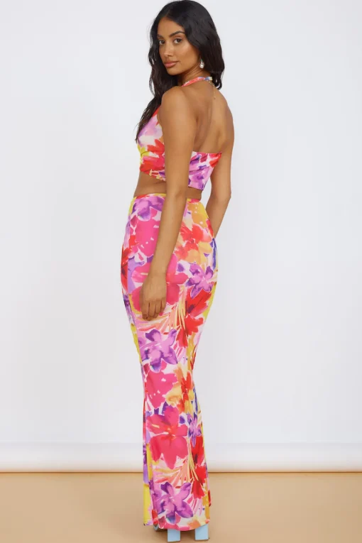 RUNAWAY THE LABEL Romance Top Pink