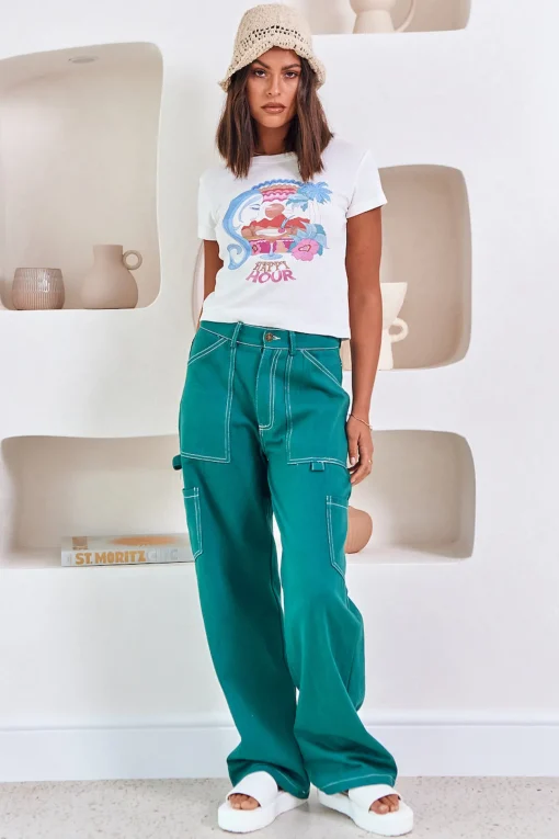 Rush Hour Pants Green