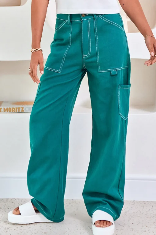 Rush Hour Pants Green