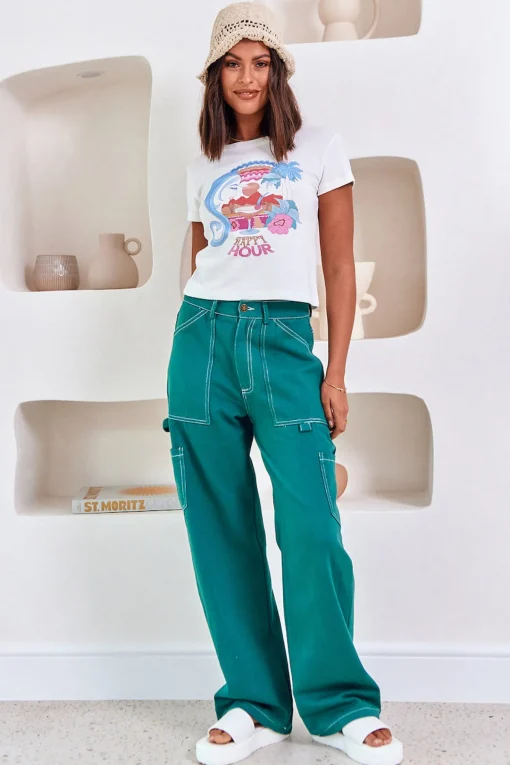 Rush Hour Pants Green