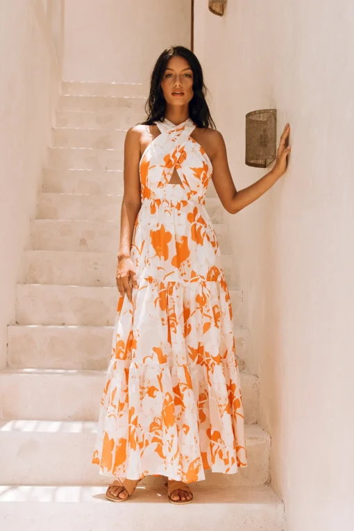Sandy Beaches Maxi Dress