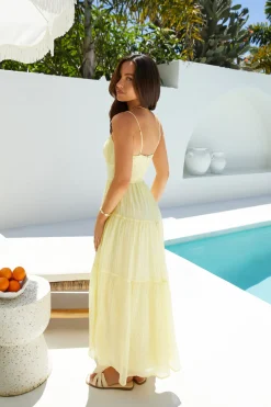 Seraphina Maxi Dress Yellow