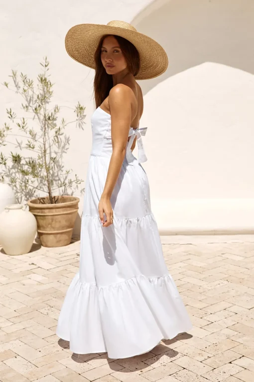 SEVEN WONDERS Bristol Maxi Dress White