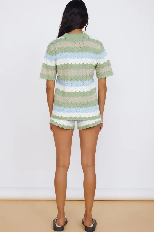 SEVEN WONDERS Cam Shirt Sage