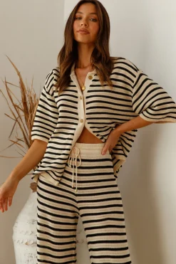 SEVEN WONDERS Cherie Knit Shirt Sand