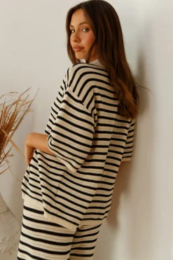 SEVEN WONDERS Cherie Knit Shirt Sand