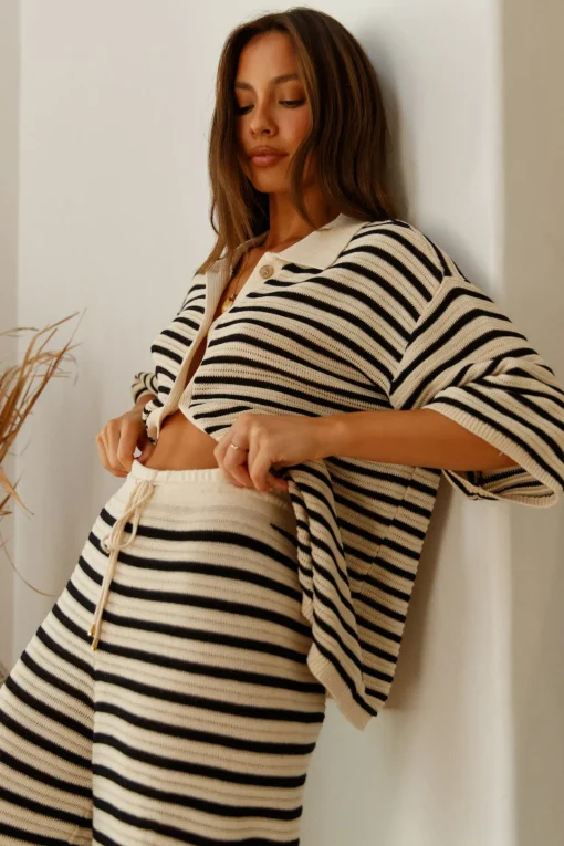 SEVEN WONDERS Cherie Knit Shirt Sand