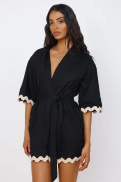 SEVEN WONDERS Harry Mini Dress Black