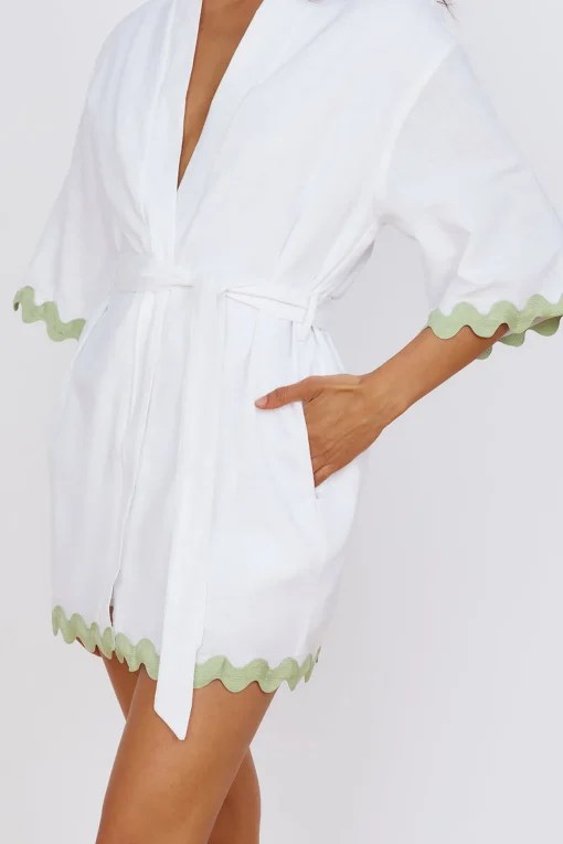 SEVEN WONDERS Harry Mini Dress White