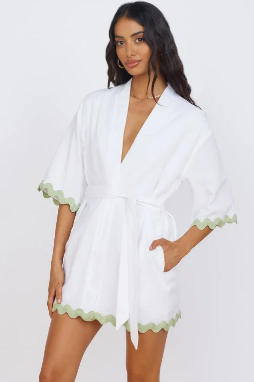 SEVEN WONDERS Harry Mini Dress White