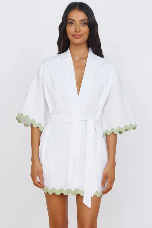 SEVEN WONDERS Harry Mini Dress White