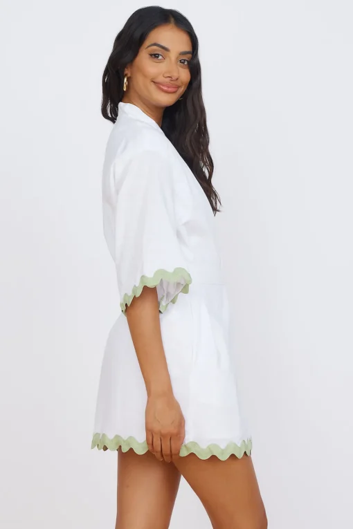 SEVEN WONDERS Harry Mini Dress White