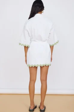 SEVEN WONDERS Harry Mini Dress White