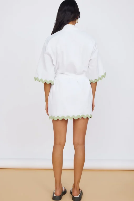 SEVEN WONDERS Harry Mini Dress White