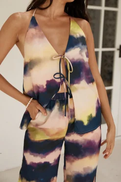 SEVEN WONDERS Oasis Top Purple