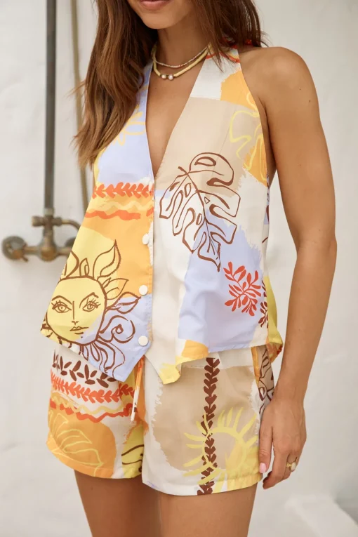SEVEN WONDERS Palama Short Palama Print