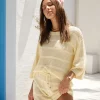 SEVEN WONDERS Samia Top Lemon