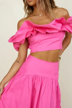 SEVEN WONDERS Savannah Top Fuchsia