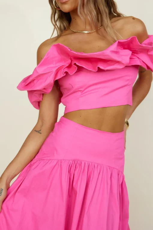 SEVEN WONDERS Savannah Top Fuchsia