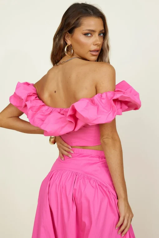 SEVEN WONDERS Savannah Top Fuchsia