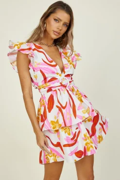 Simple Pleasures Dress Pink