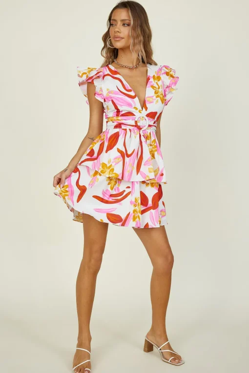 Simple Pleasures Dress Pink