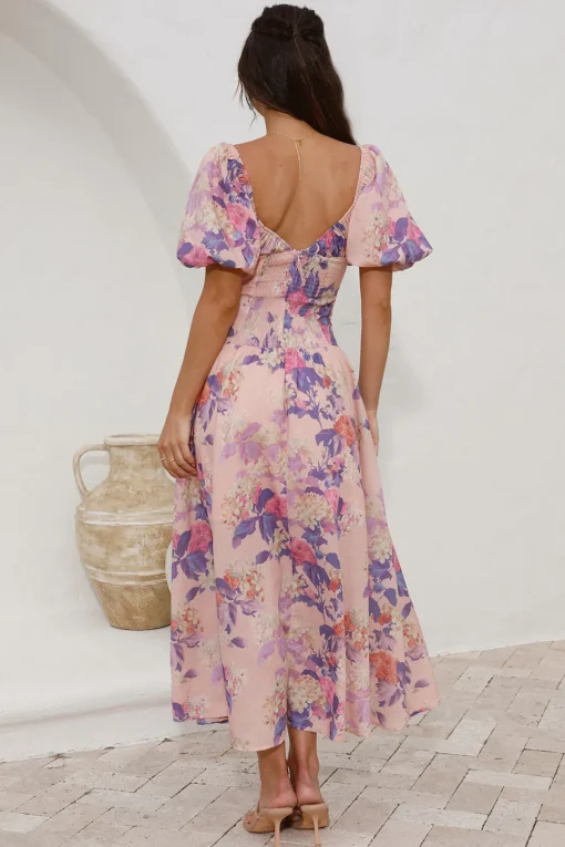 Sing Along Maxi Dress Pink