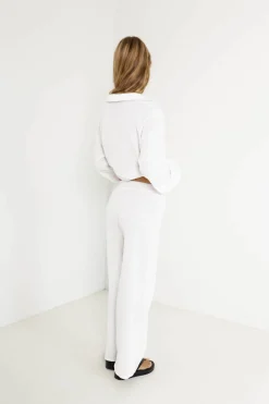 SNDYS Avery Pant White
