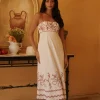 Soft Horizon Maxi Dress Beige