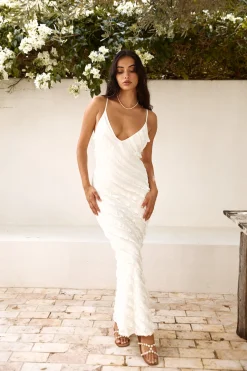 Sound Of Angels Maxi Dress White