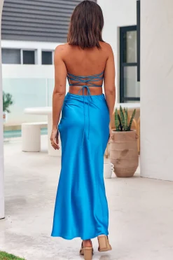 Star In The Night Crop Top Blue