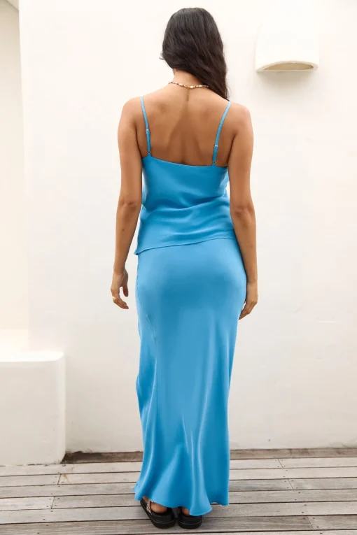 Summer Mirage Cami Top Blue