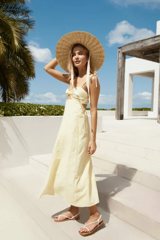 Sunflower Dreams Maxi Dress Yellow