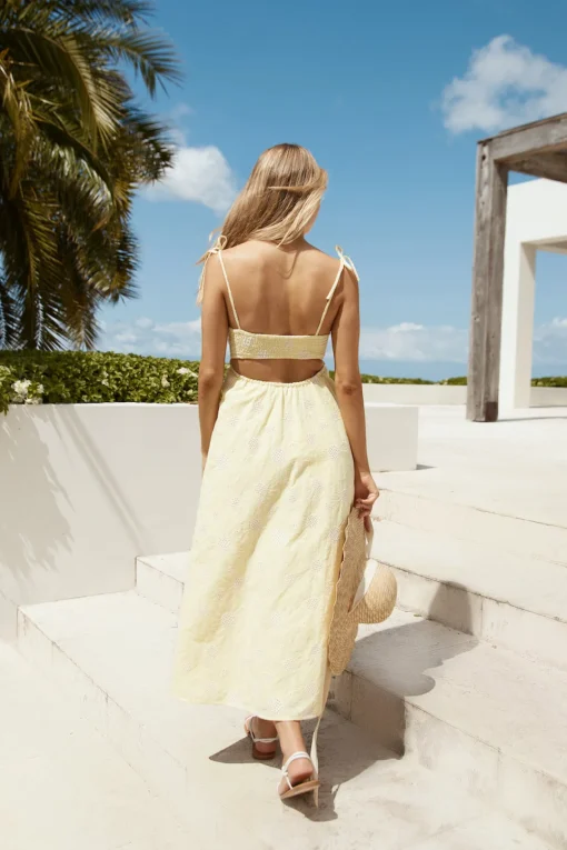 Sunflower Dreams Maxi Dress Yellow
