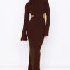 Sun-kissed Feeling Maxi Dress Brown