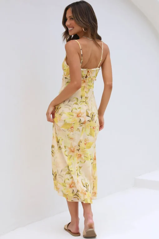 Sunkissed Midi Dress Yellow
