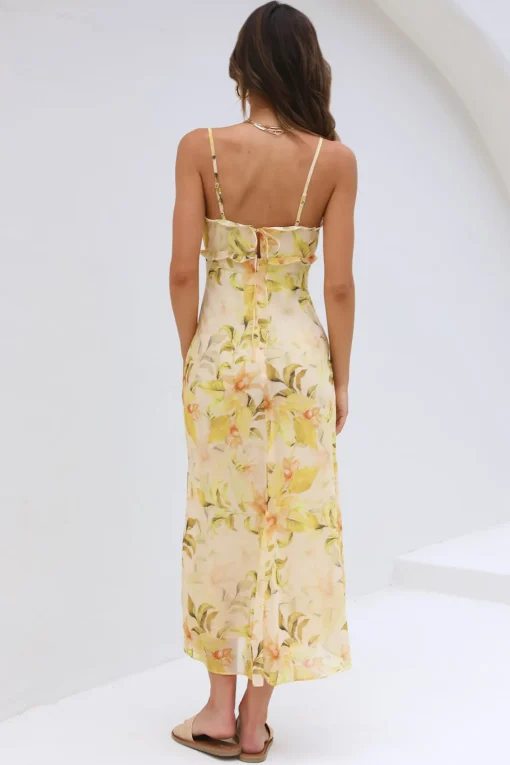 Sunkissed Midi Dress Yellow