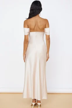 Sunny Reflections Maxi Dress Champagne